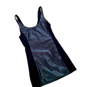 Insanely hot free people vegan leather dress!